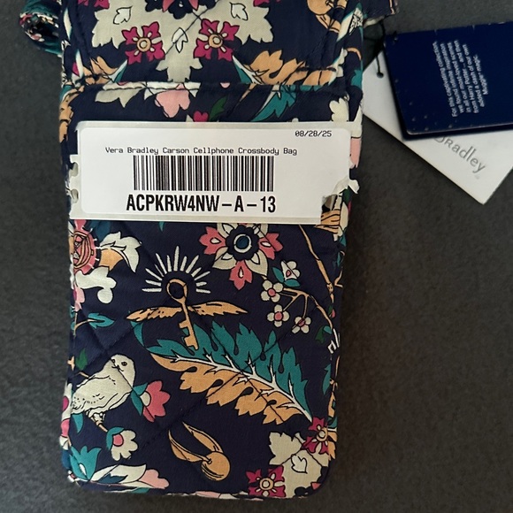 Vera Bradley Harry Potter Carson Cellphone Crossbody Bag Home to Hogwarts - Picture 3 of 15